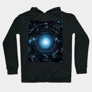 Streatwear cyber techno stargate Hoodie